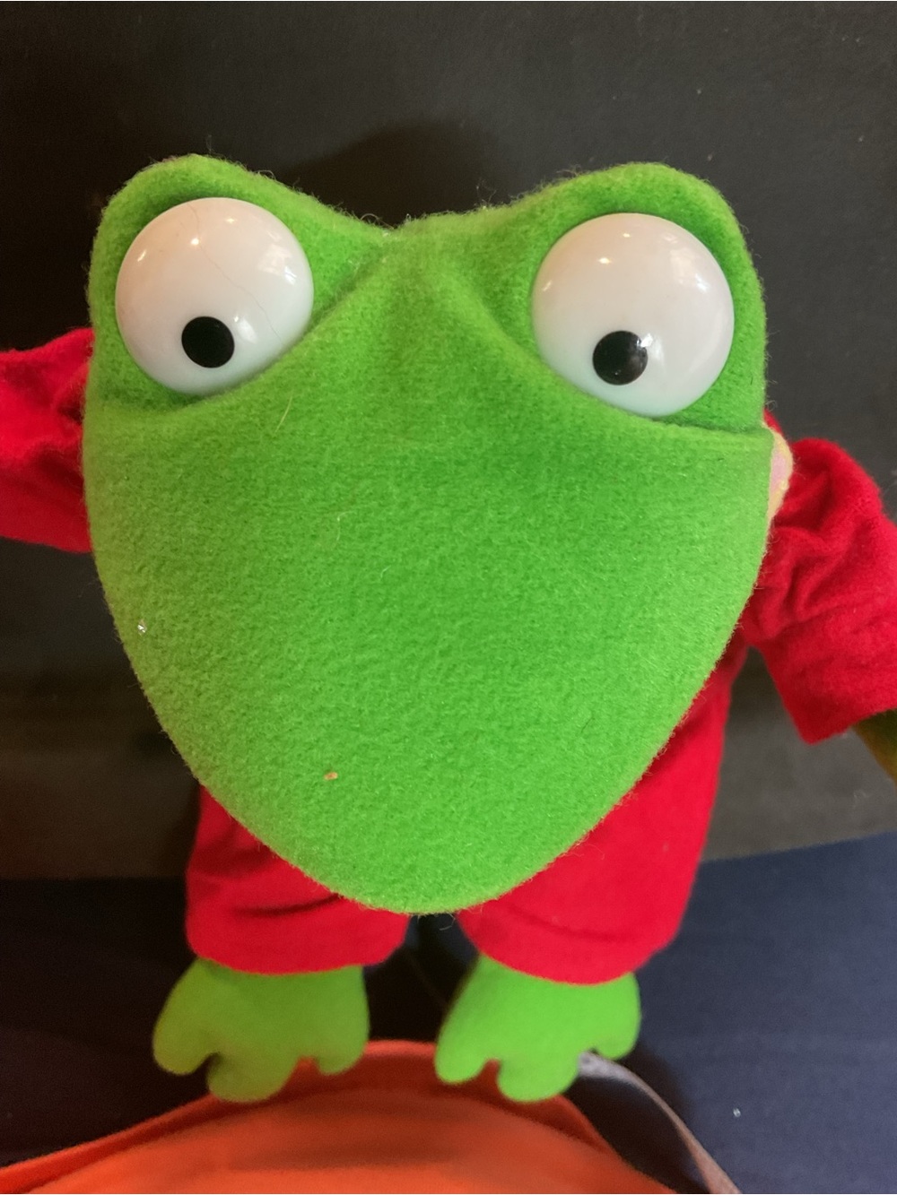 Froggy Green Frog Plush Toy - 9”